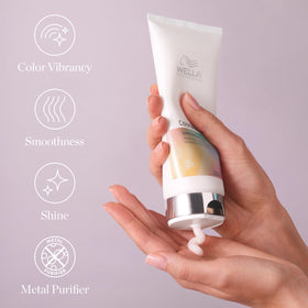 Wella Professionals conditioner paired with Structure+ Mask showing bond-support regimen benefit