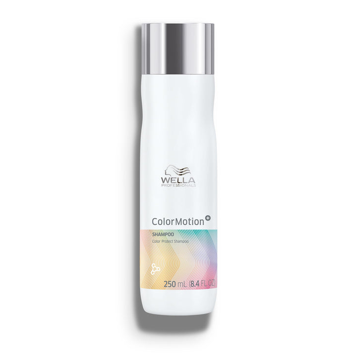 Wella Professionals bottle front view showing label and color-care benefit