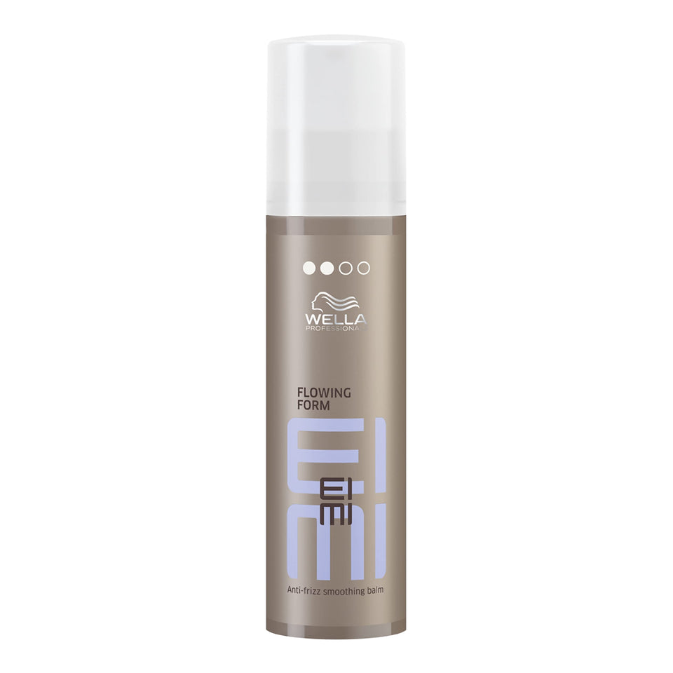 Wella Professionals EIMI Flowing Form front packaging showing size and label, promotes smoothness