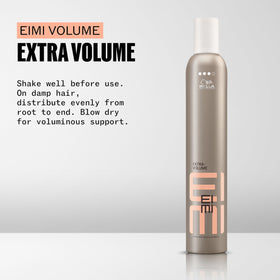 Wella Professionals mousse foam texture close-up showing airy consistency