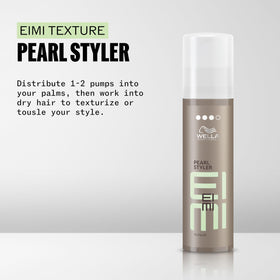 Wella Professionals close-up of pearly gel texture showing glossy finish and spreadability