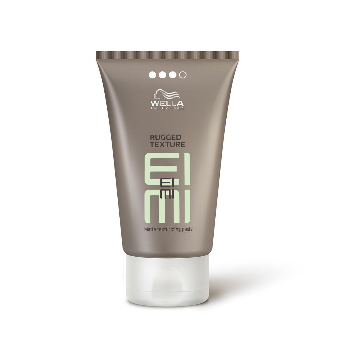 Wella Professionals EIMI Rugged Texture front jar showing label and compact size for portability