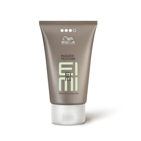 Wella Professionals EIMI Rugged Texture front jar showing label and compact size for portability