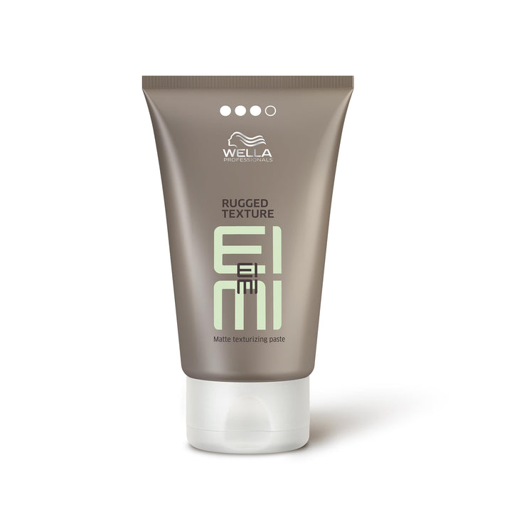 Wella Professionals EIMI Rugged Texture front jar showing label and compact size for portability
