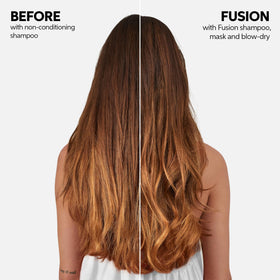Wella Professionals application on mid-lengths and ends improving manageability
