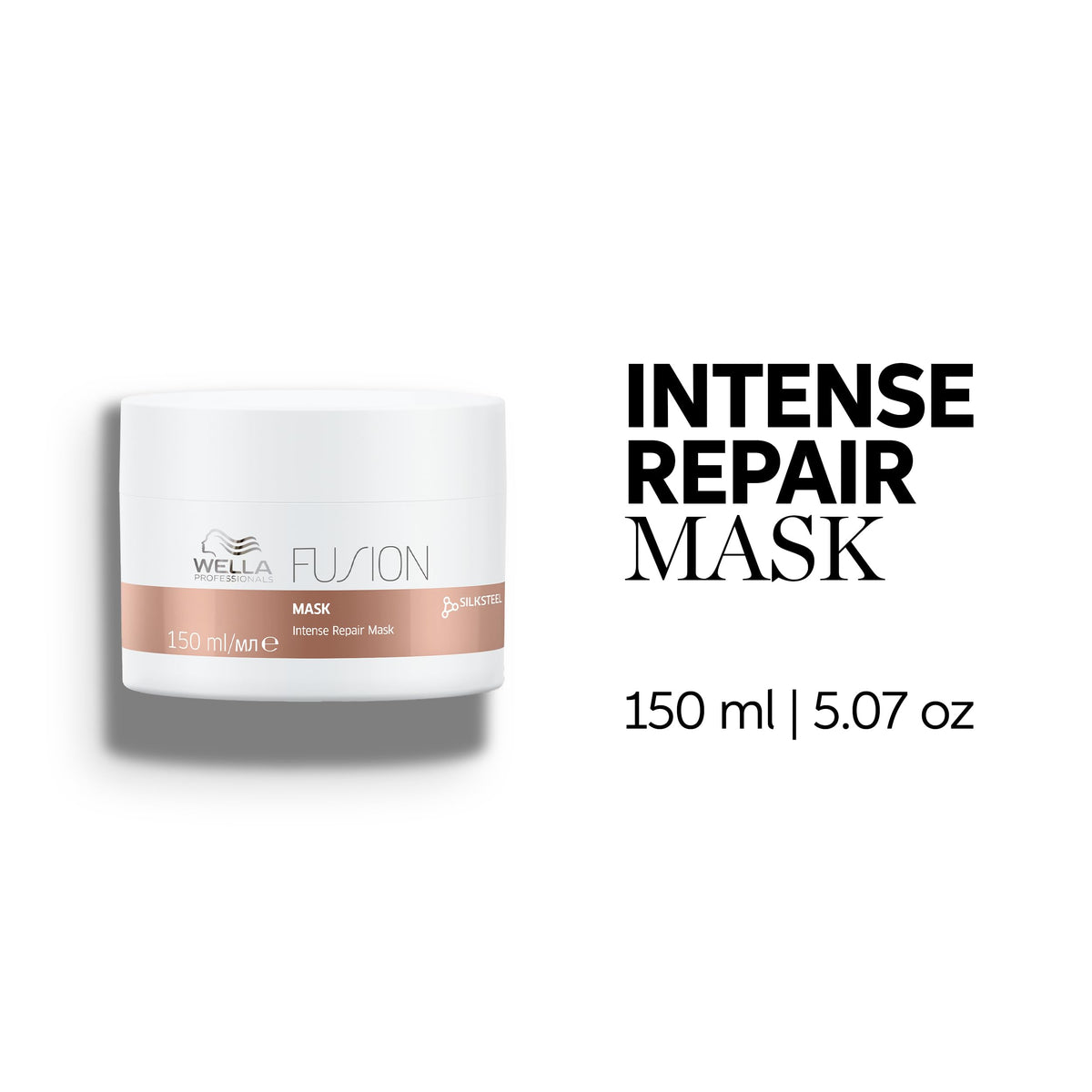 Wella Professionals creamy mask texture close-up demonstrating rich conditioning