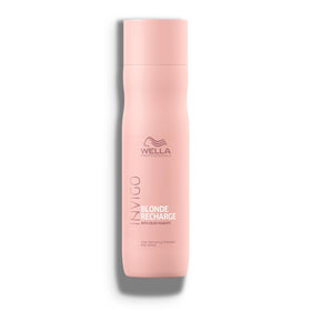 Wella Professionals bottle front view showing brand and calming blonde-refresh benefit