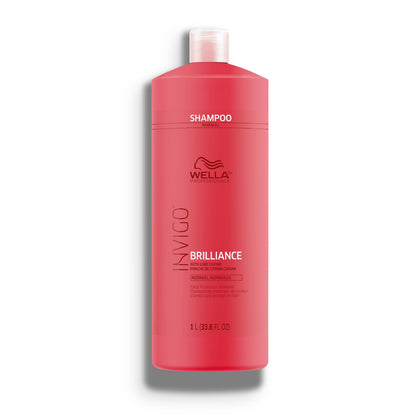 Wella Professionals front bottle showing label and size, clear color protection benefit
