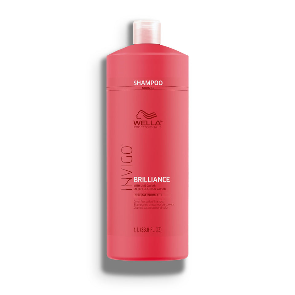 Wella Professionals front bottle showing label and size, clear color protection benefit