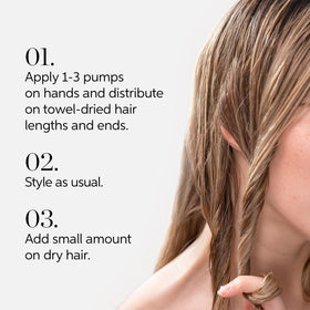 Wella Professionals bottle next to ruler showing 3.38 fl oz scale and portability