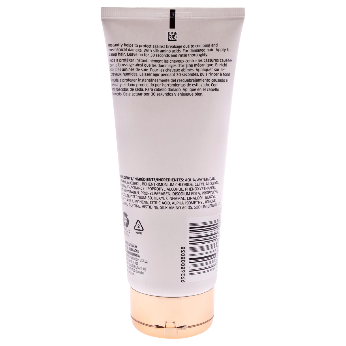 Wella Professionals close-up of smooth hair ends showing strengthened shine