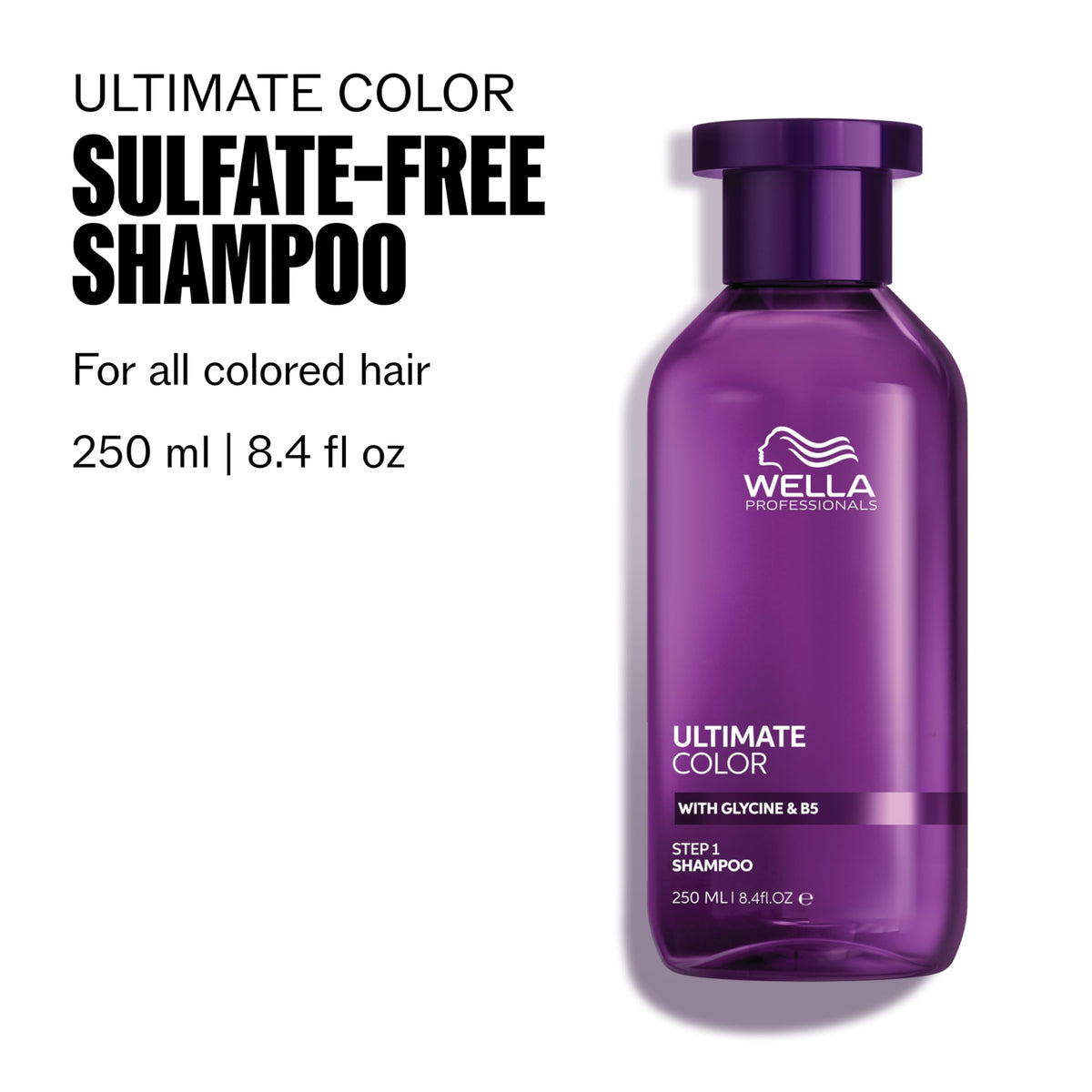 Wella Professionals close-up of bottle cap showing dispensing control and convenience