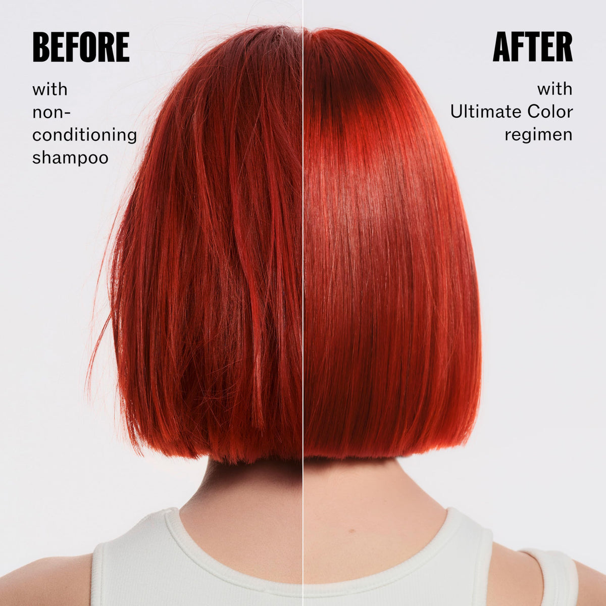 Wella Professionals shampoo pour demonstrating silky consistency and easy application