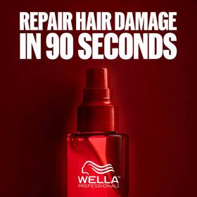 Wella Professionals application in hand demonstrating easy leave-in use benefit