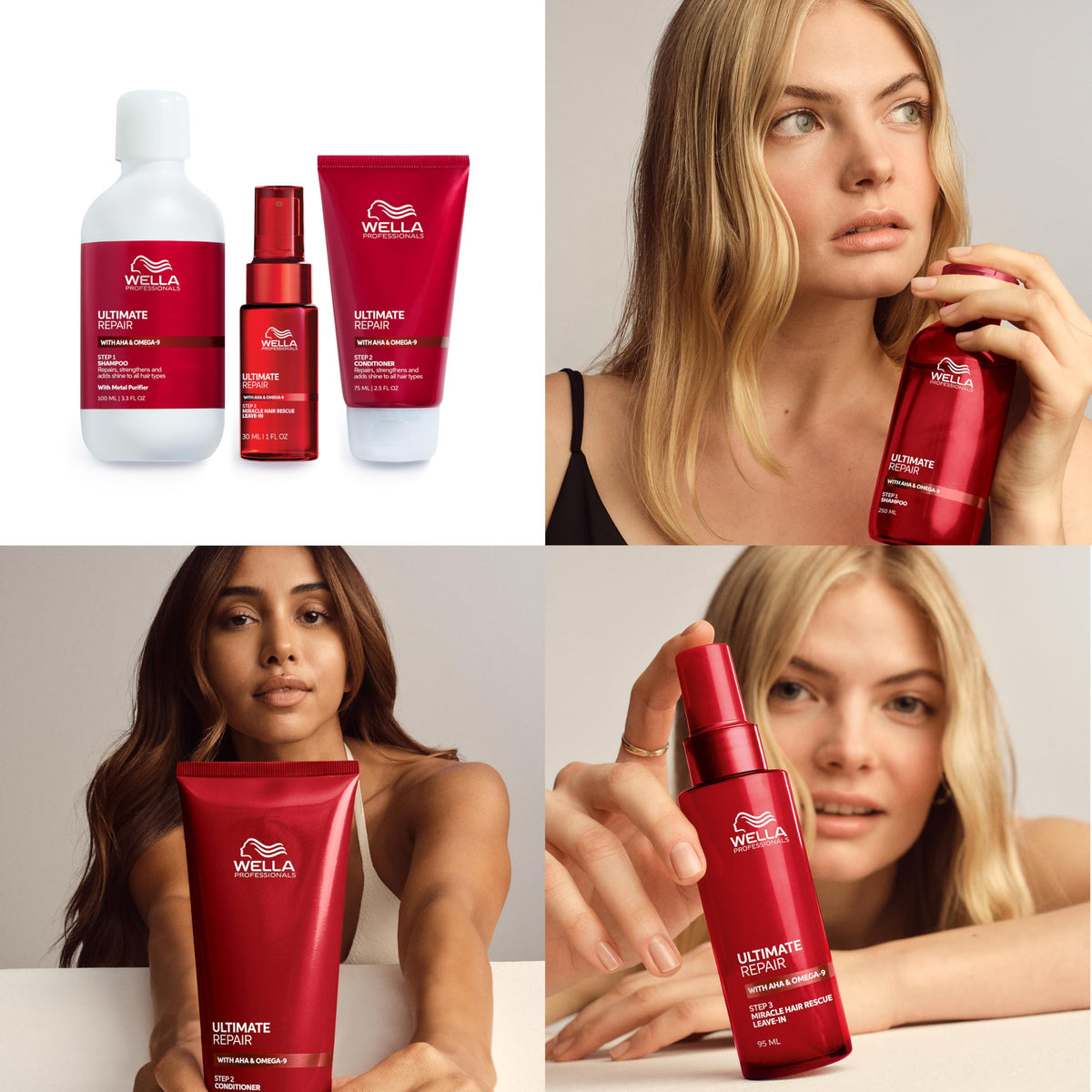Wella Professionals conditioner cream texture showing rich lightweight hydration