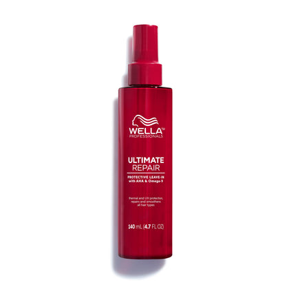 Wella Professionals bottle front view showing product and benefit of protection