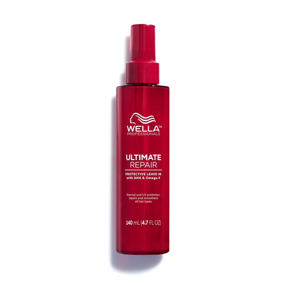 Wella Professionals bottle front view showing product and benefit of protection