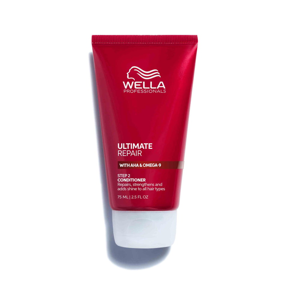 Wella Professionals front packaging showing product name and travel size benefit