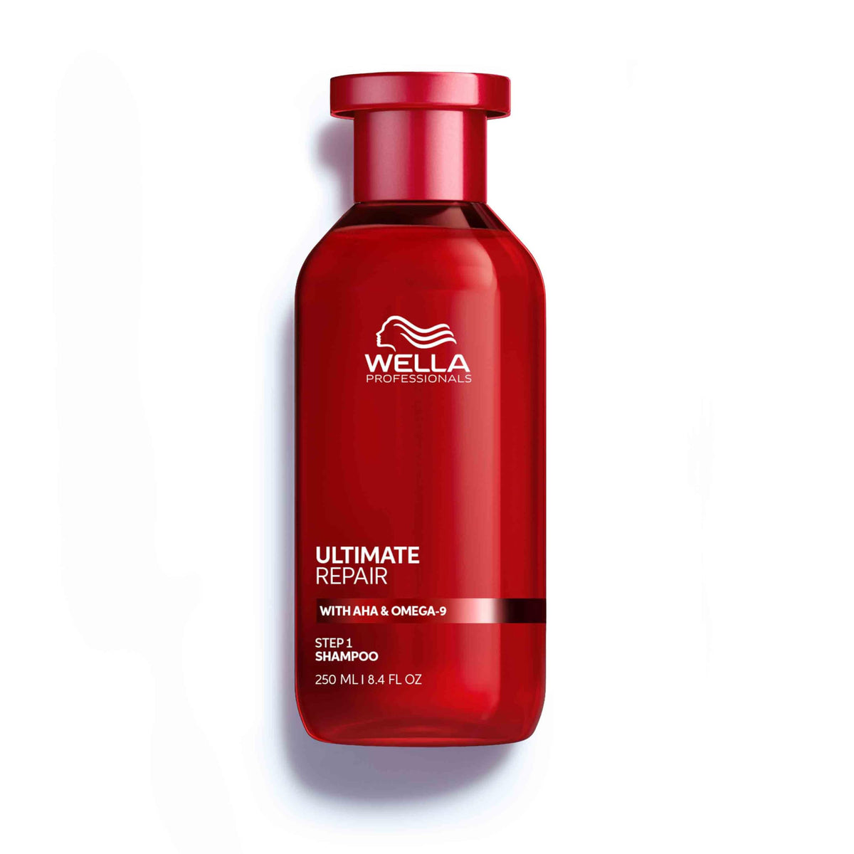 Wella Professionals front bottle showing label and benefit of repair