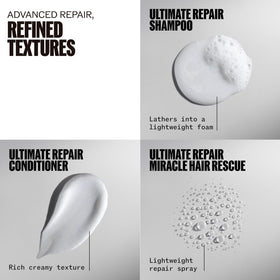 Wella Professionals AHA and Omega-9 ingredient visual explaining repair action