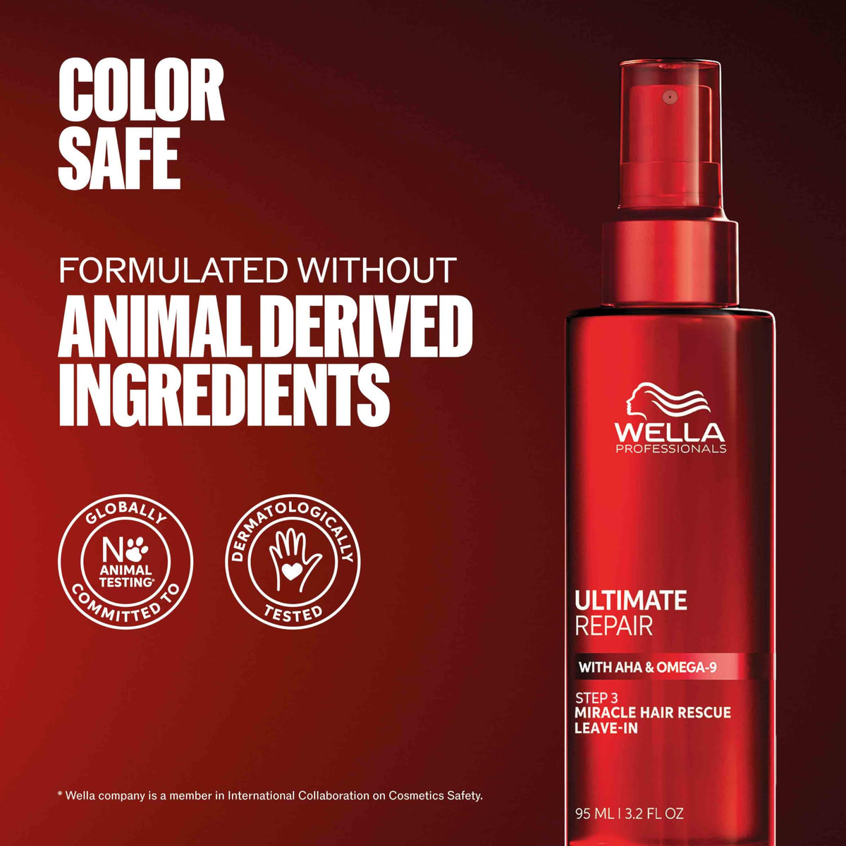 Wella Professionals bottle on bathroom shelf suggesting daily routine benefit