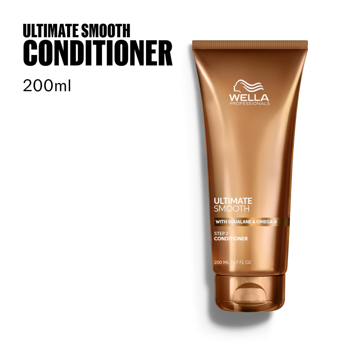 Wella Professionals back label close-up showing ingredients and usage benefits