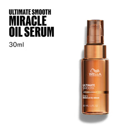 Wella Professionals serum texture on fingers highlighting lightweight absorption
