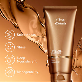 Wella Professionals dispensing texture from pump to show conditioning slip