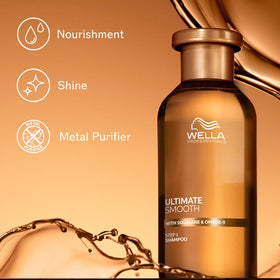 Wella Professionals creamy lather texture close-up for gentle cleanse