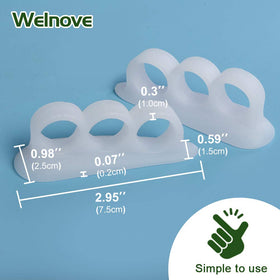 Welnove close-up of soft gel texture highlighting durable flexible relief material