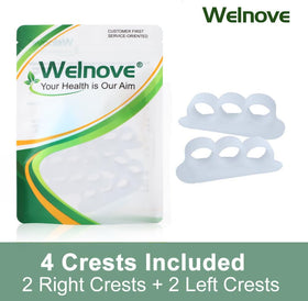 Welnove scale comparison beside a ruler to show compact size and easy fit in shoes