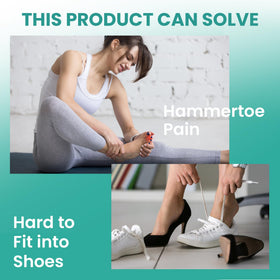 Welnove splint on toe inside sneaker illustrating stability and reduced friction during activity