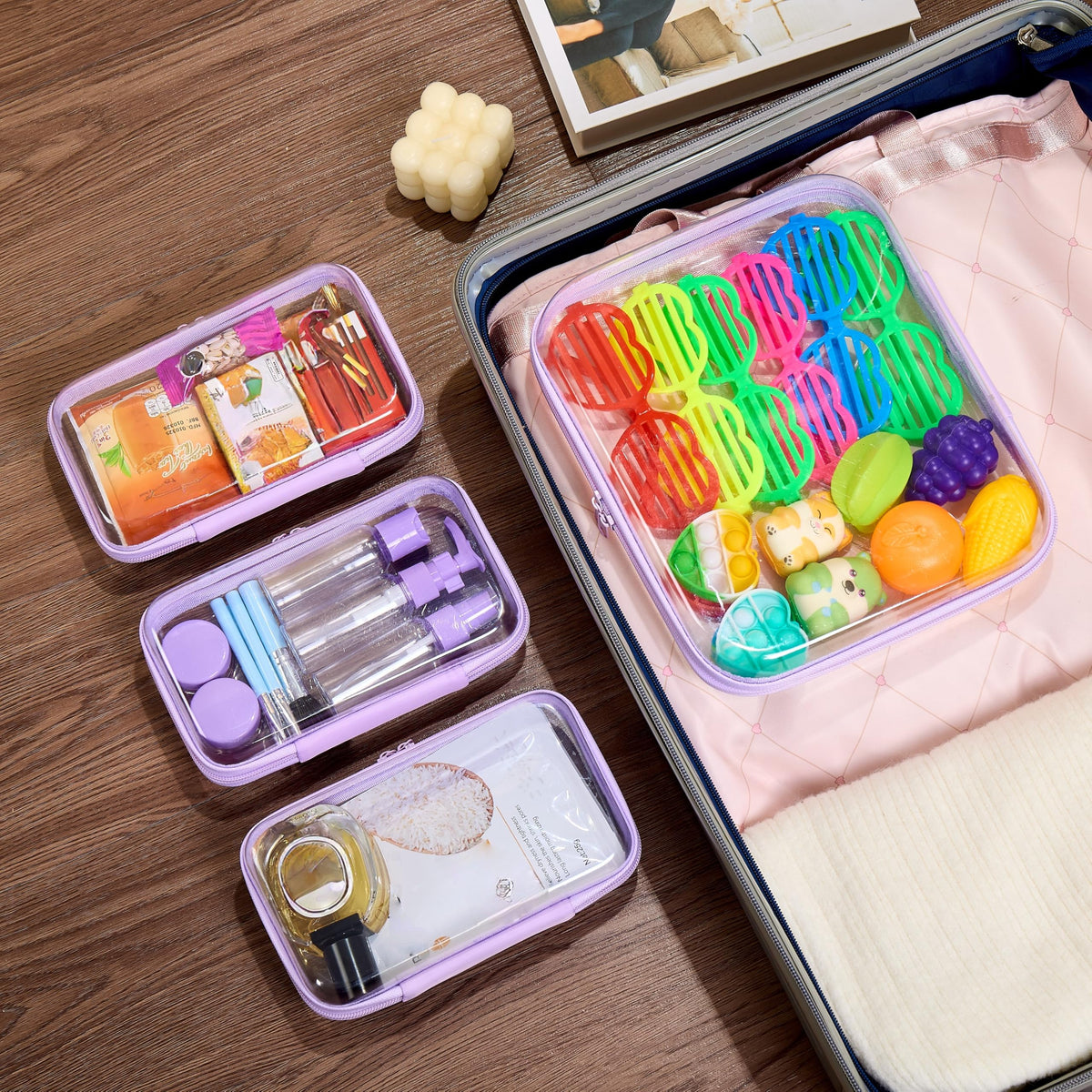 WELPIRT pouches neatly arranged in drawer for fast daily access