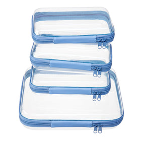 WELPIRT front packaging showing clear blue hard-shell pouches for easy identification and travel readiness
