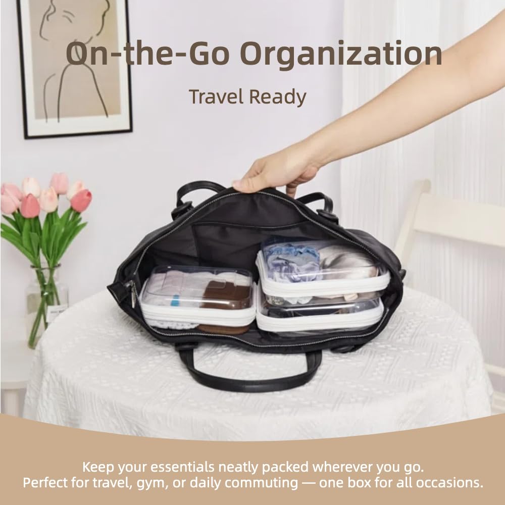 WELPIRT pouch inside a purse showing organized essentials for quick access