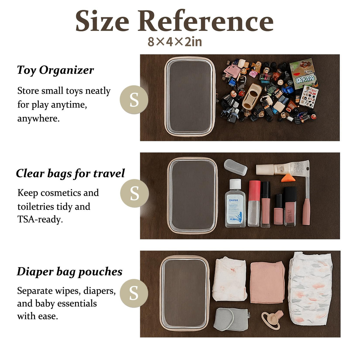 WELPIRT stacked cases inside a suitcase showing space-saving protection benefit