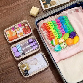 WELPIRT toiletry organizer on bathroom counter for quick-access convenience