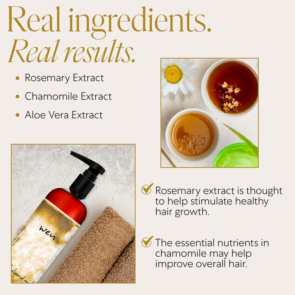 WEN by Chaz Dean being massaged into wet hair in shower for gentle cleansing benefit