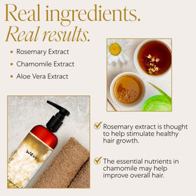 WEN by Chaz Dean being massaged into wet hair in shower for gentle cleansing benefit