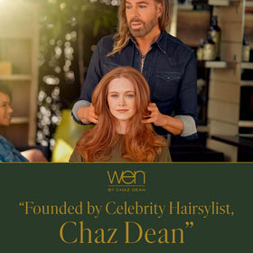 WEN by Chaz Dean ingredient label highlighting rosemary and aloe benefits