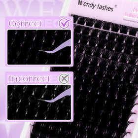 WENDY LASHES lifestyle evening look showing glamorous yet natural finish