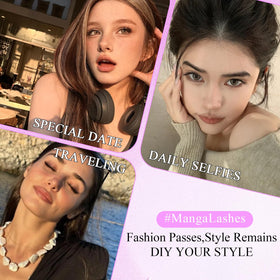 WENDY LASHES evening lifestyle look illustrating glam enhancement benefit