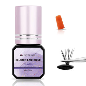 WENDY LASHES front bottle view showing 5ML label and quick-dry benefit