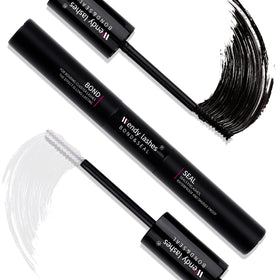 WENDY LASHES front packaging showing 2-in-1 tube and benefits