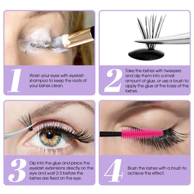 WENDY LASHES 5ML bottle next to coin indicating compact travel size