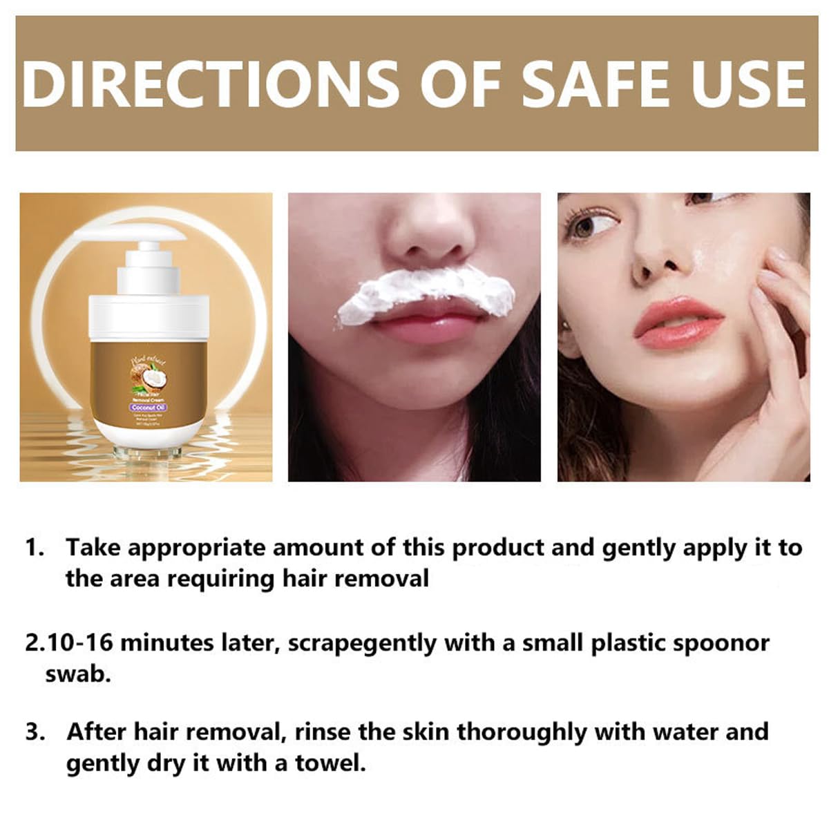 WenFeng coconut oil and plant extract closeup highlighting conditioning benefit