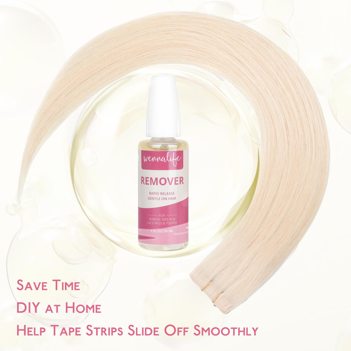 WENNALIFE 1oz bottle next to coin showing compact travel-friendly benefit