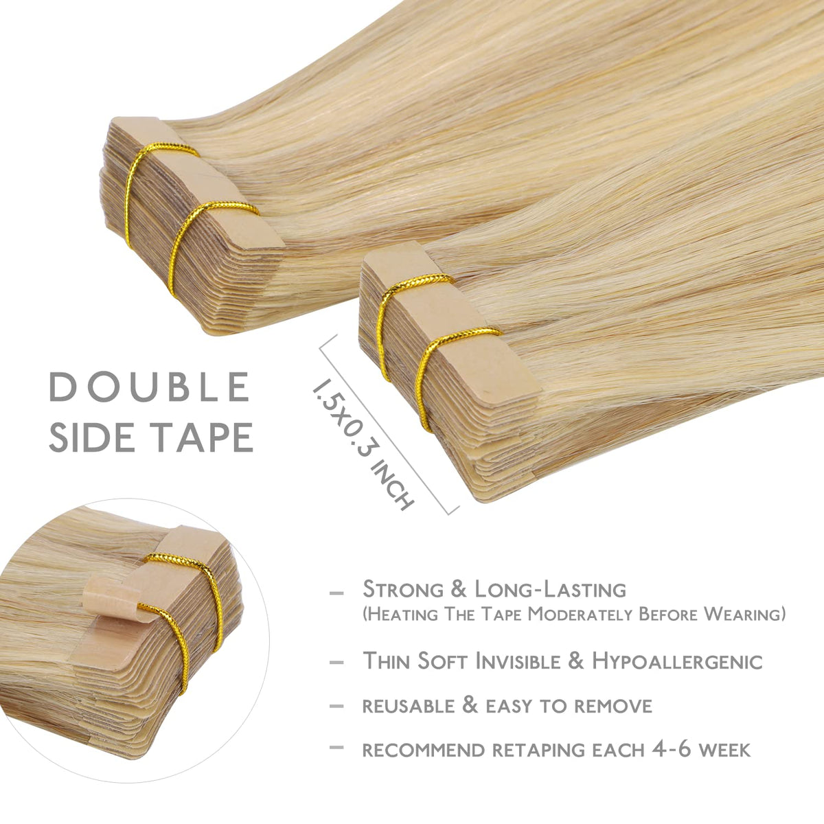 WENNALIFE straight strand texture showcasing Remy softness and silky shine benefit