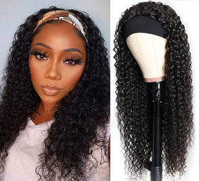 WENYAN close-up of deep wave hair texture displaying soft waves and salon-quality shine benefit