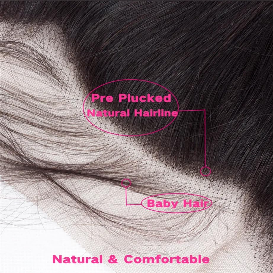 WENYAN straight texture close-up showing smooth, bouncy virgin hair benefit